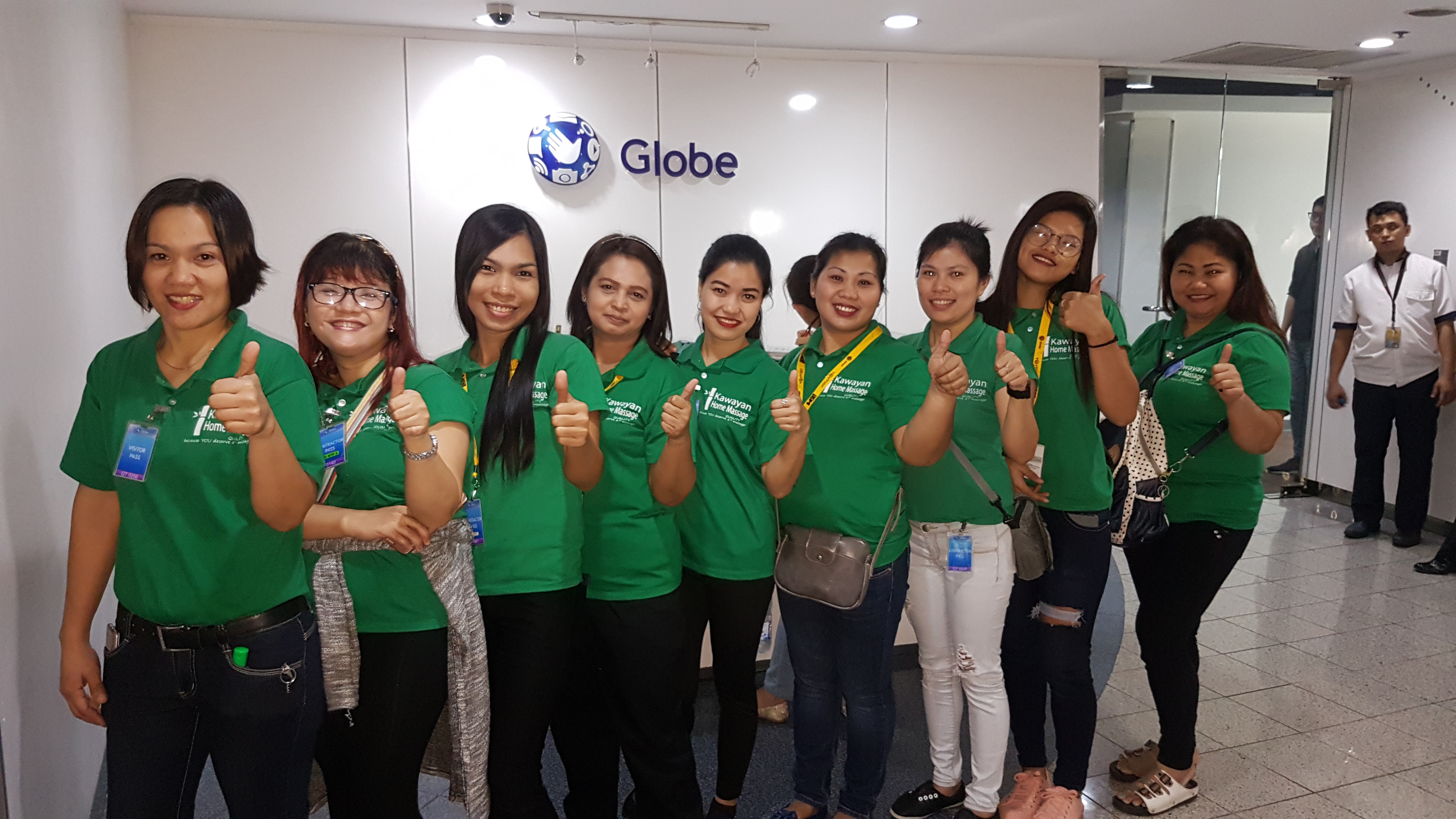 globe day with kawayan massage