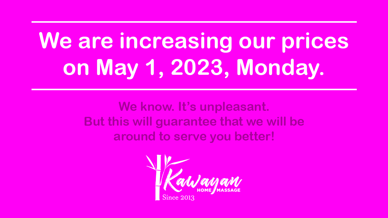 There will be a price increase on May 1, 2023, Monday